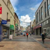 estate agents on a high street